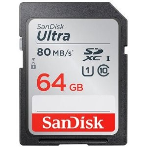 SanDisk Extreme High Speed SD Memory Card 64GB